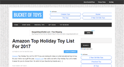 Desktop Screenshot of bucketoftoys.com